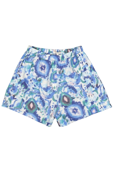 Garcia blauwe dames korte broek | Vooraanzicht