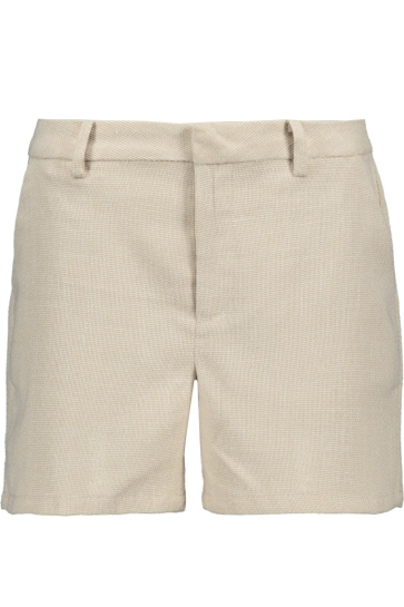 Vero Moda Broek VMFRIDA MR SHORT SHORTS 10329522 OATMEAL/MELANGE