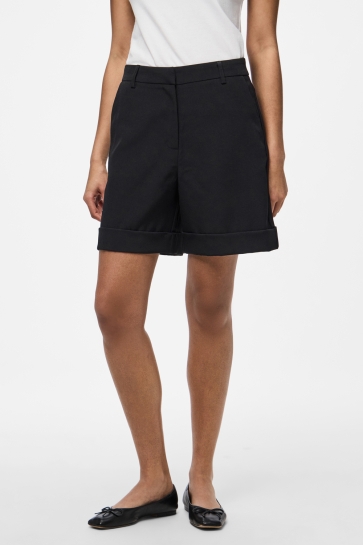 Pieces Broek PCTEMPRE SHORTS 17156982 BLACK