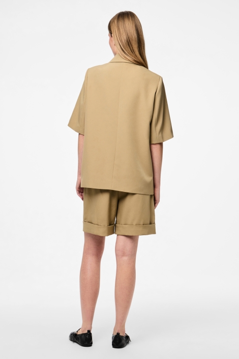 Pieces camel dames korte broek | Model