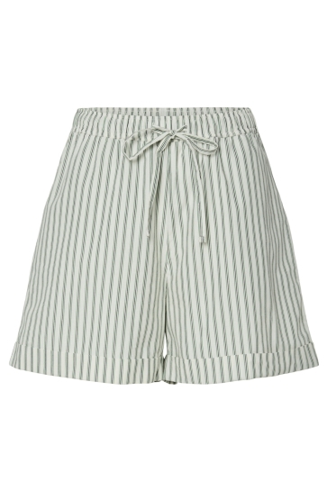Pieces Broek PCTAELYN MW SHORTS 17157158 CLOUD DANCER/FAIRY TALE