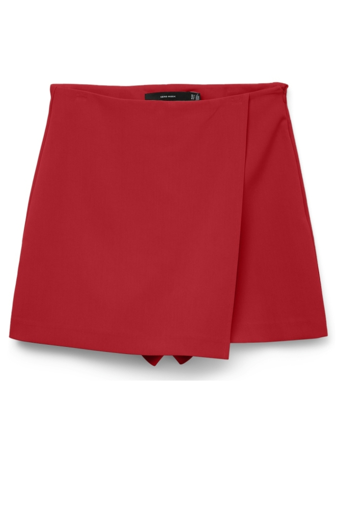 Vero Moda rode dames korte broek | Vooraanzicht