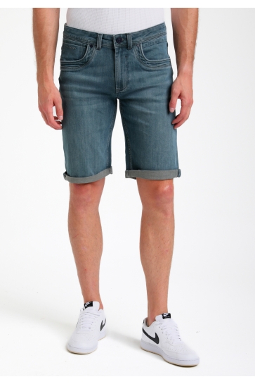 Gabbiano Broek BROKEN TWILL DENIM SHORT 825582 44444 light dirty