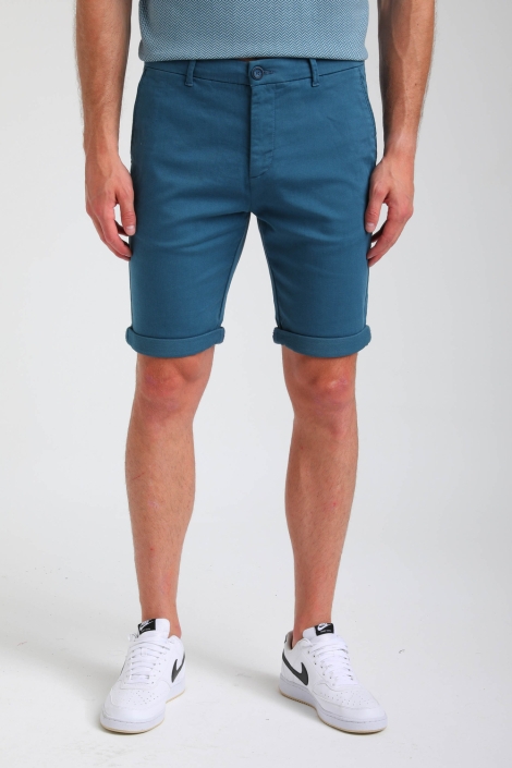Gabbiano blauwe heren korte broek | Model vooraanzicht