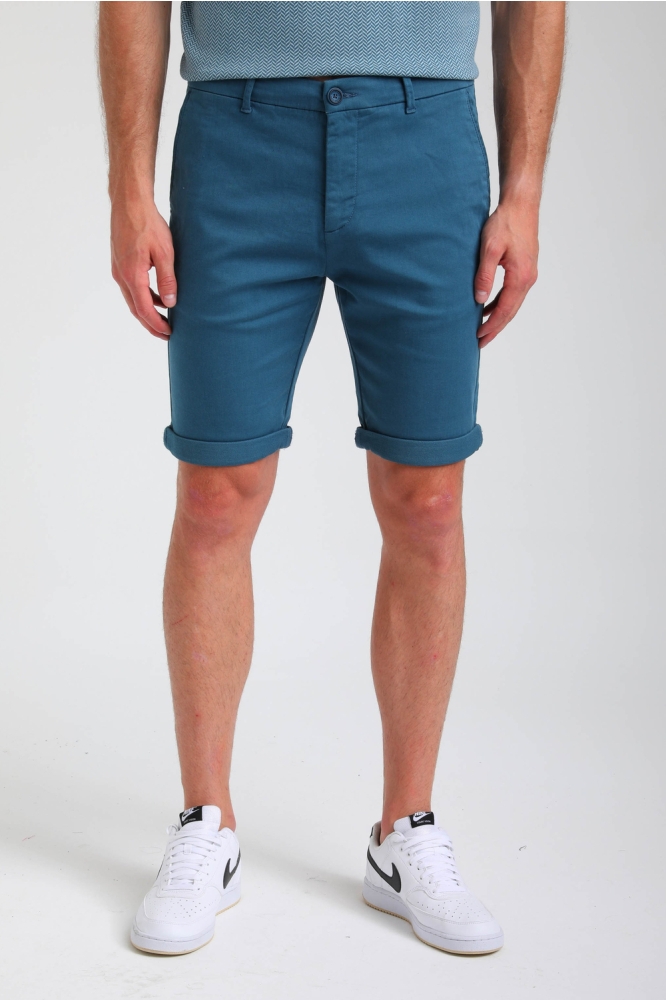Gabbiano blauwe heren korte broek | Model vooraanzicht