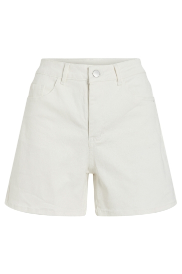 Vila Broek VICHIA DENIM SHORTS 5 14110886 OFF-WHITE DENIM