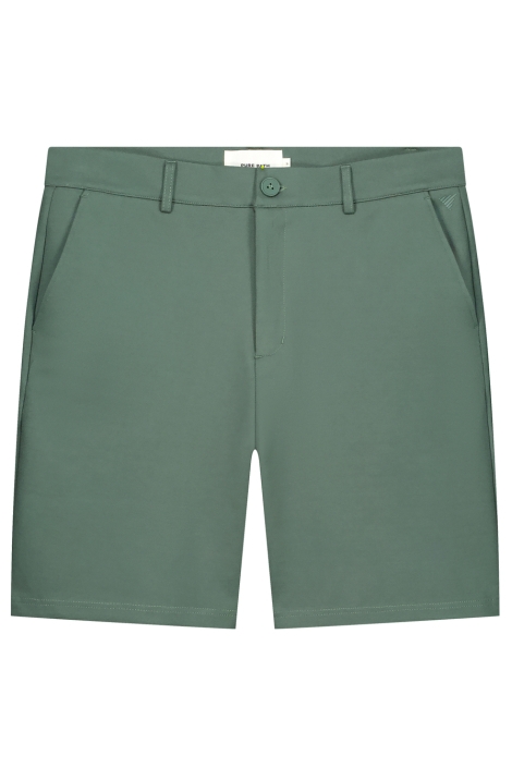 Pure Path groene heren korte broek | Vooraanzicht