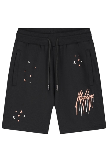 Malelions Broek PAINTER SHORTS MM3 SS25 37 900 BLACK