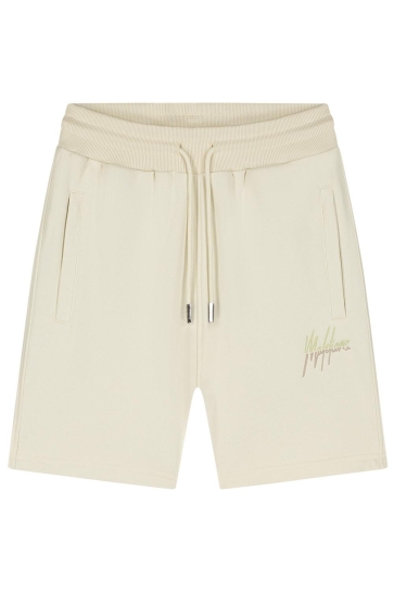 Malelions Broek SPLIT SHORT MM3 SS25 11 120 BEIGE