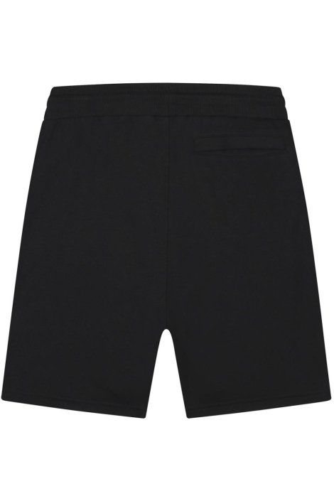 Malelions zwarte heren korte broek | Achteraanzicht