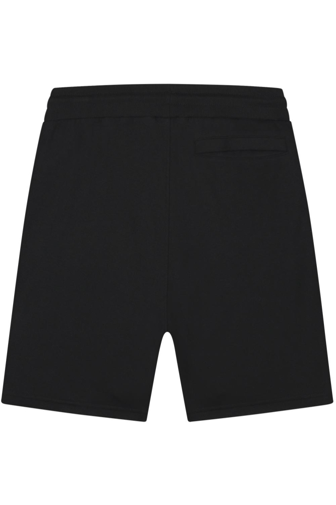 Malelions zwarte heren korte broek | Achteraanzicht