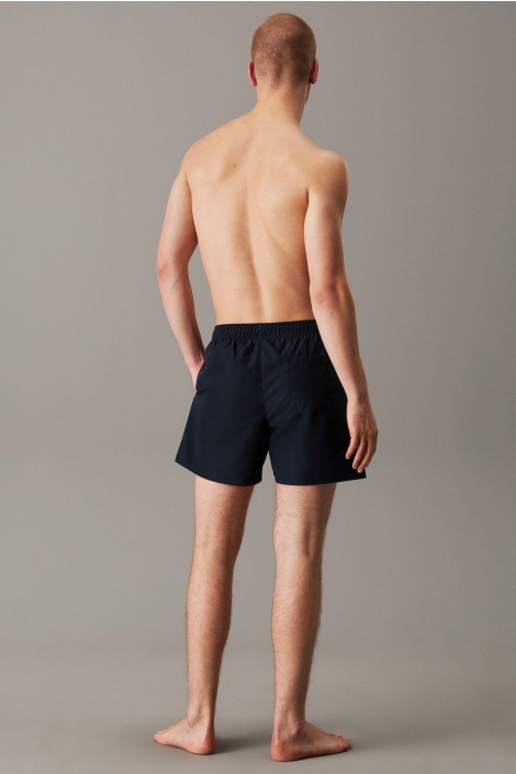 Calvin Klein blauwe heren korte broek | Model achteraanzicht