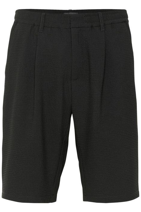 Matinique zwarte heren korte broek | Vooraanzicht