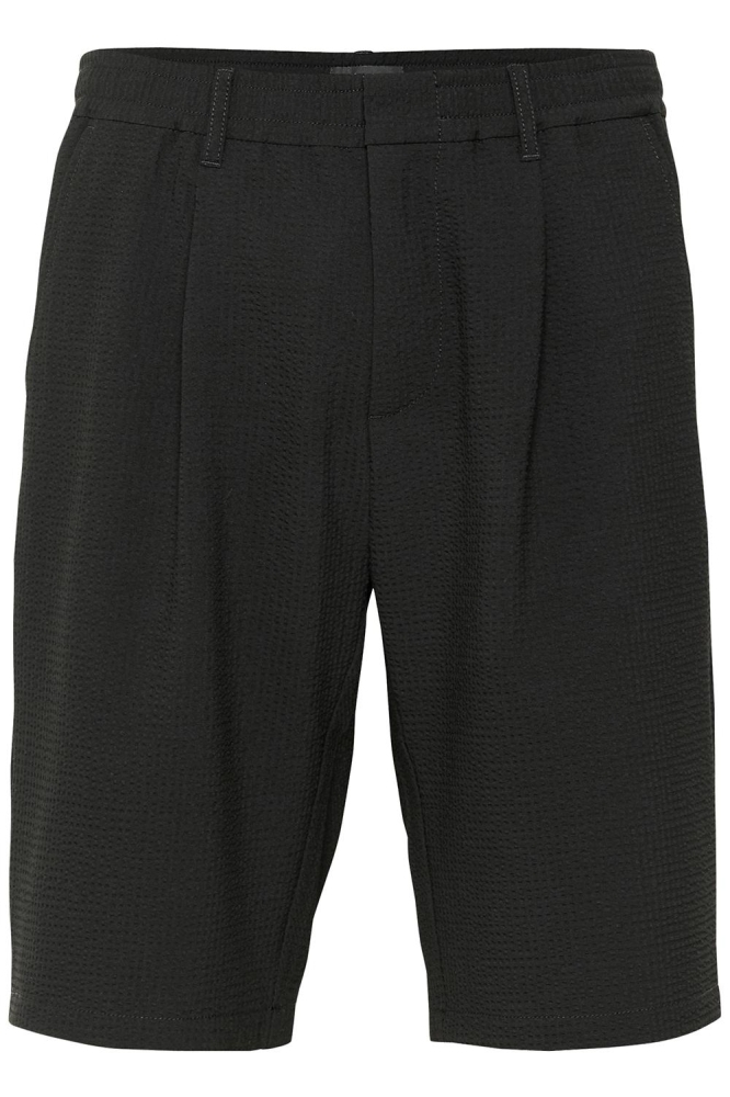 Matinique zwarte heren korte broek | Vooraanzicht