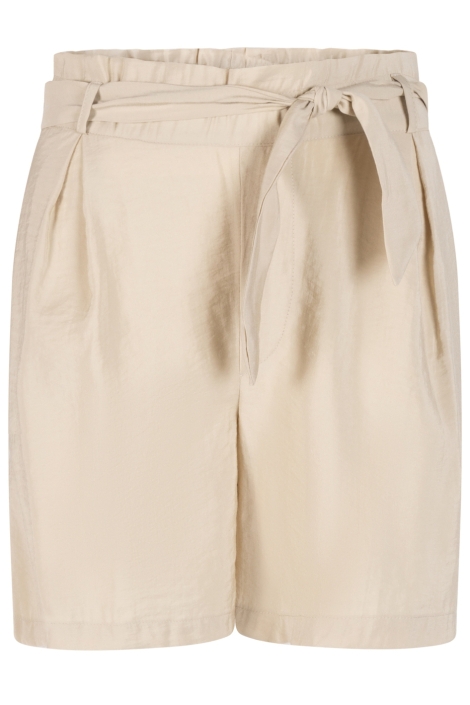 Zoso beige dames korte broek | Vooraanzicht