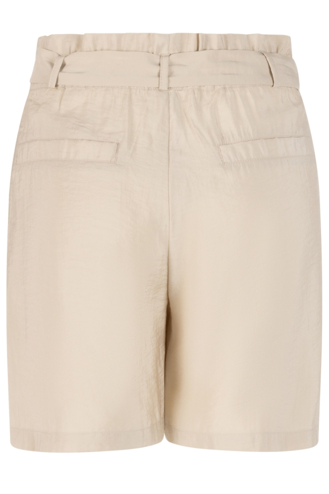 Zoso beige dames korte broek | Achteraanzicht