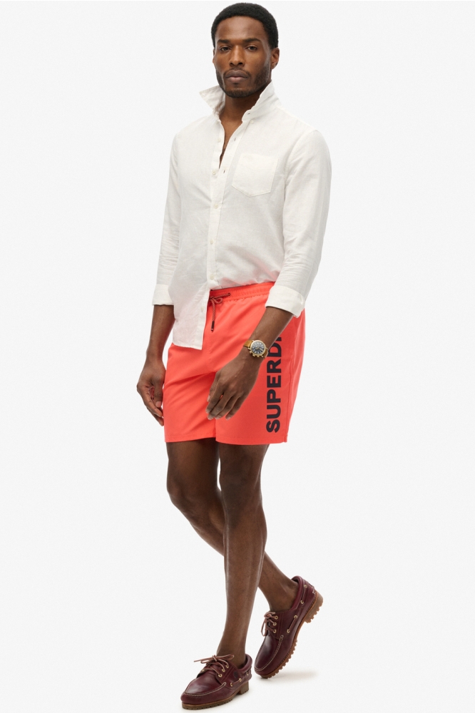 SPORT GRAPHIC 17 SWIM SHORT M3010248A HOT CORAL