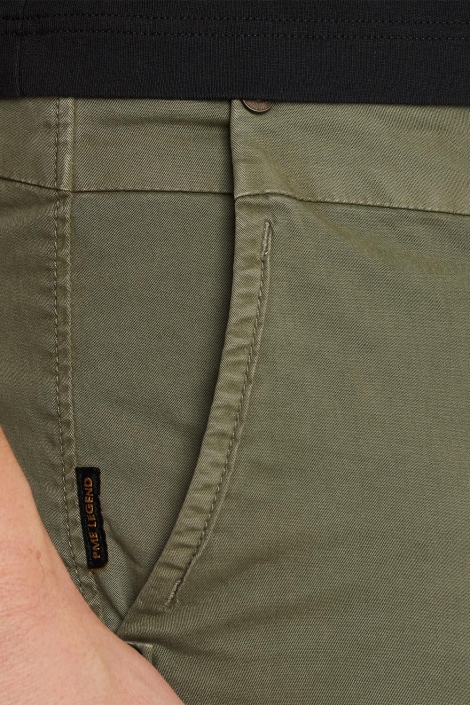 PME legend groene heren korte broek | Close up