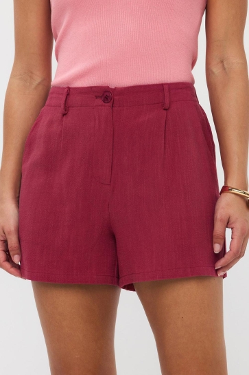 Ydence Broek SHORT ANITA HSS2552 108 WINE RED