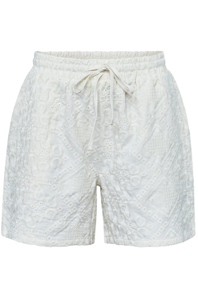 SisterS point beige dames korte broek | Vooraanzicht
