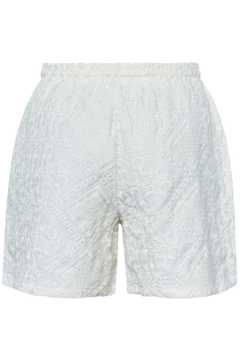 SisterS point beige dames korte broek | Achteraanzicht