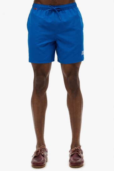 Superdry Broek ESSENTIAL 16 SWIMSHORT M3010256A EDY VOLTAGE BLUE