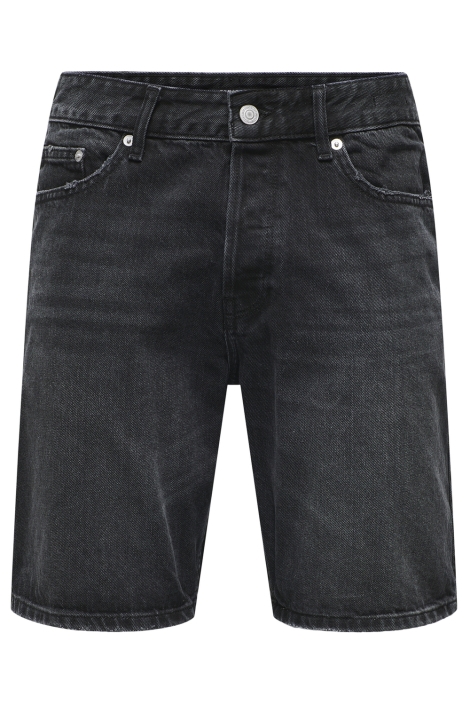 Only & Sons zwarte heren korte broek | Vooraanzicht