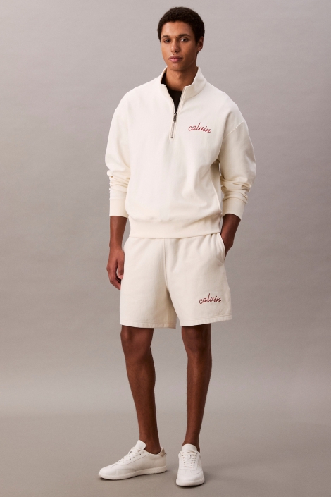 Calvin Klein beige heren korte broek | Model