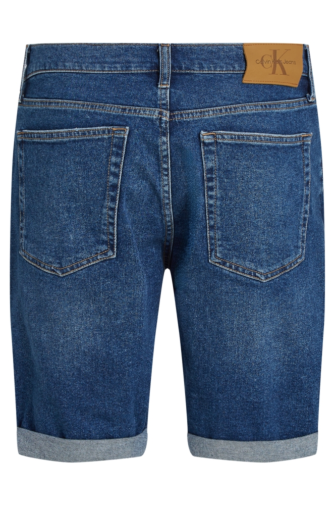 Calvin Klein blauwe heren korte broek | Achteraanzicht