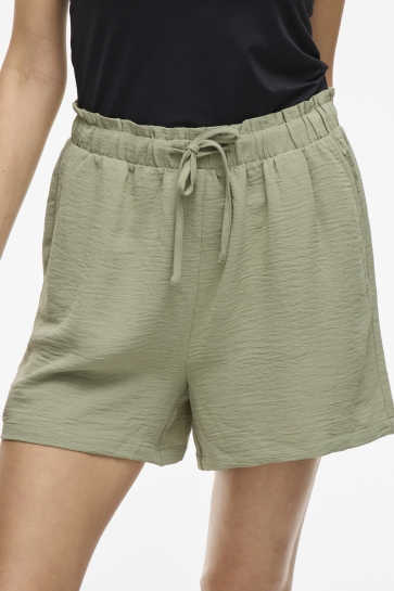 Vila Broek VIJOSA HW SHORTS - NOOS 14101664 Oil Green
