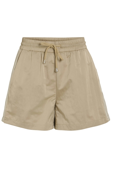 Vila Broek VIHABA HW SHORTS 14111519 Feather Gray/Birch track