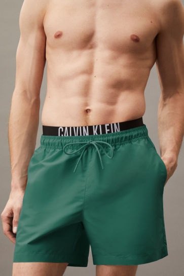 Calvin Klein Broek MEDIUM DOUBLE WB LV00N61093 Wild Green