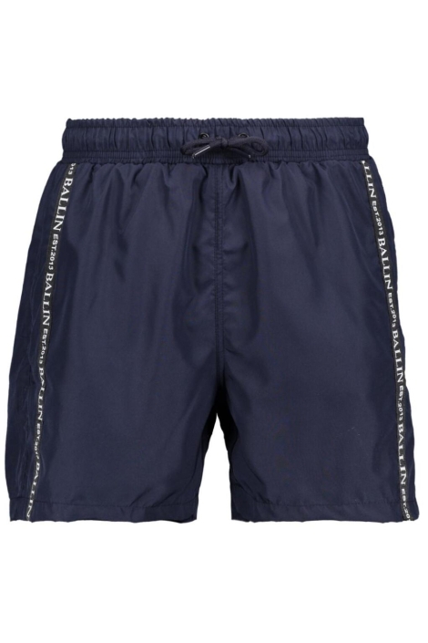 Ballin blauwe heren korte broek | Vooraanzicht