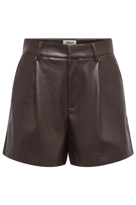 Only bruine dames korte broek | Vooraanzicht