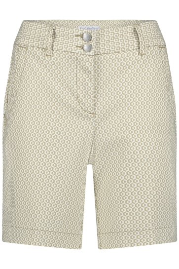 Red Button Broek AVA SHORT FANCY DOT SRB4461 PEBBLE