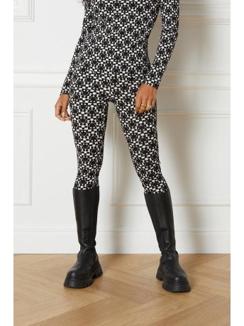 Refined Department Broek ANNA R2308116182 998- BLACK/ WHITE