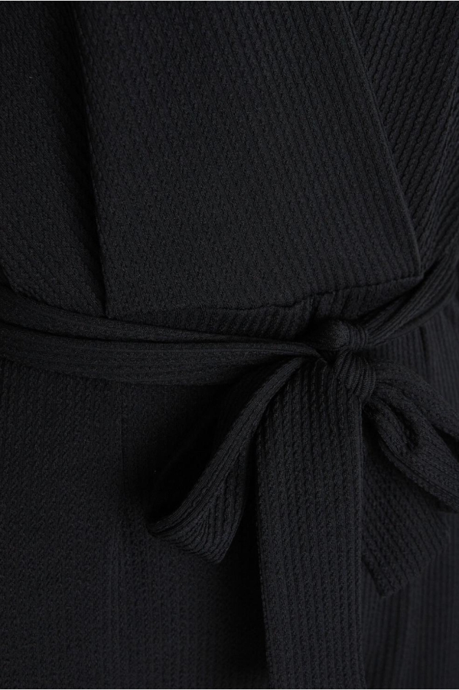 SisterS point zwarte dames jumpsuit | Close up