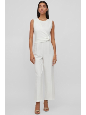 Vila Broek VIGERY S/L O-NECK JUMPSUIT/BR/DC 14083352 Cloud Dancer