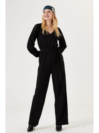 Garcia Broek JUMPSUIT K30112 60 BLACK
