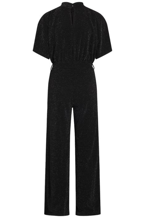SisterS point zwarte dames jumpsuit | Achteraanzicht
