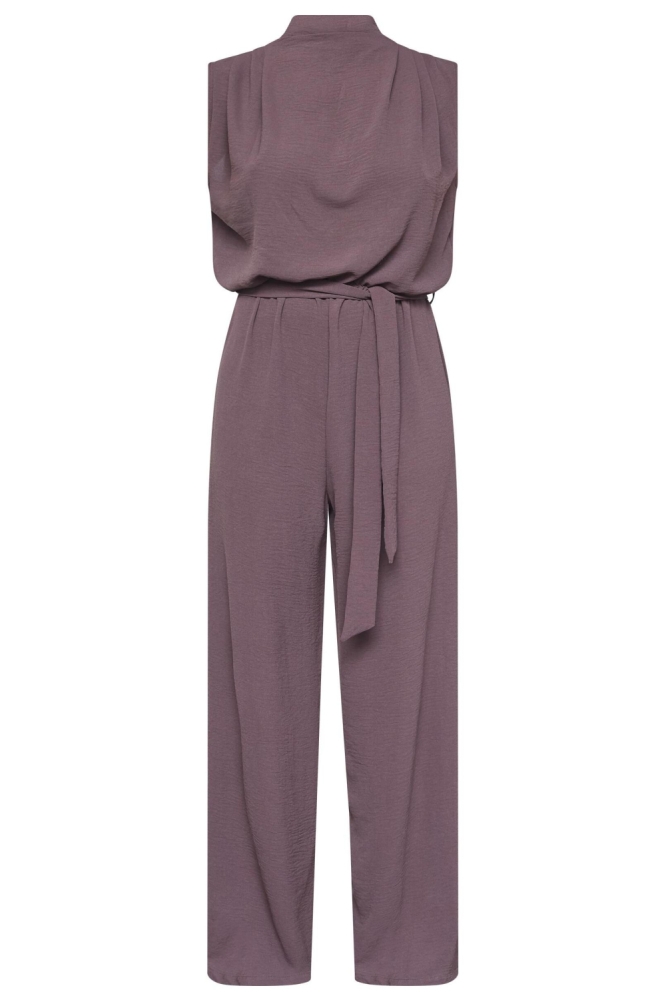 SisterS point bruine dames jumpsuit | Vooraanzicht