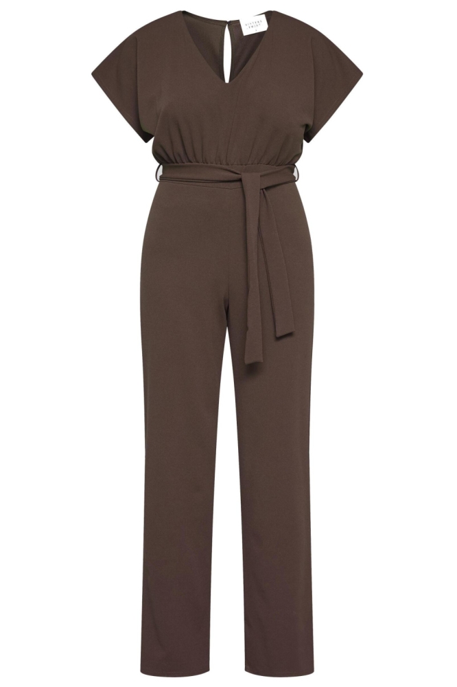 SisterS point bruine dames jumpsuit | Vooraanzicht