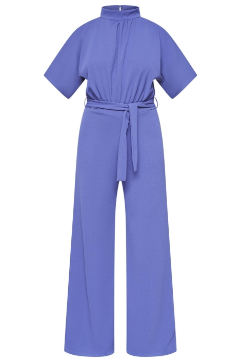 SisterS point blauwe dames jumpsuit | Vooraanzicht