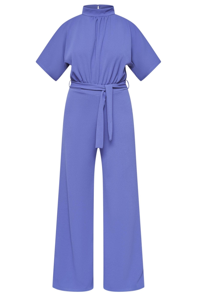 SisterS point blauwe dames jumpsuit | Vooraanzicht
