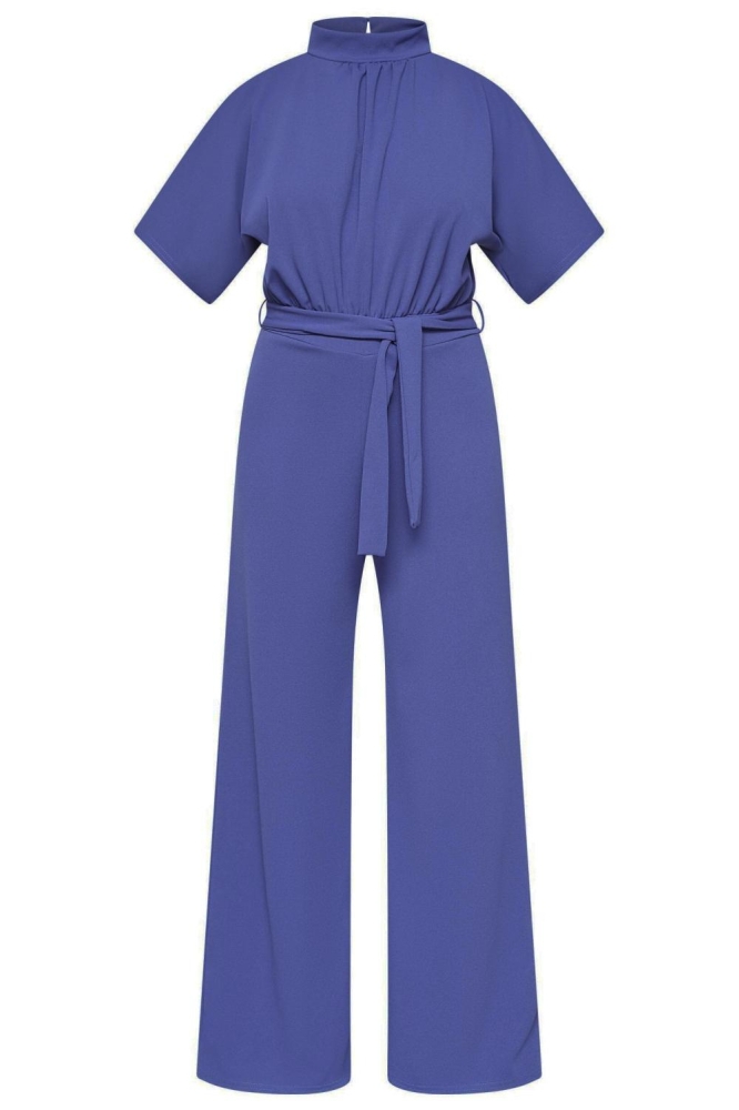 SisterS point paarse dames jumpsuit | Vooraanzicht