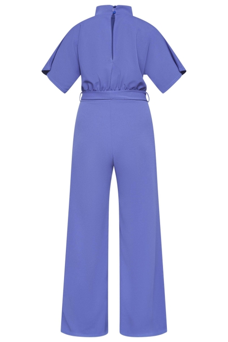 SisterS point blauwe dames jumpsuit | Achteraanzicht