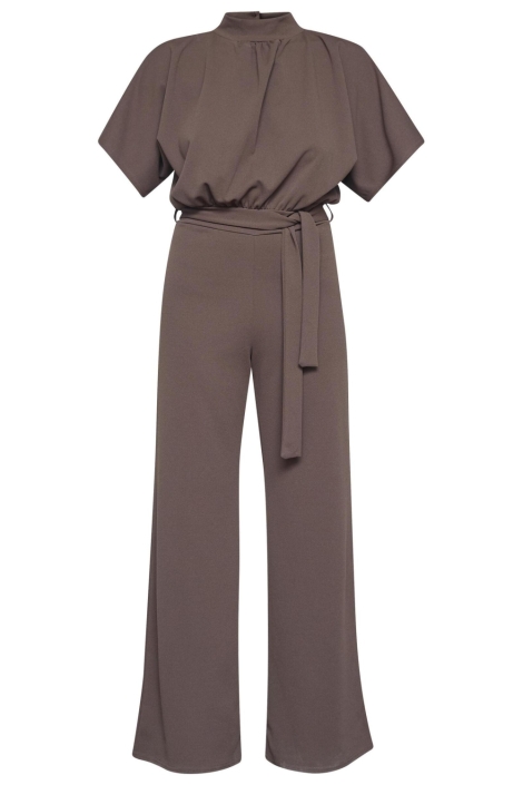 SisterS point bruine dames jumpsuit | Vooraanzicht