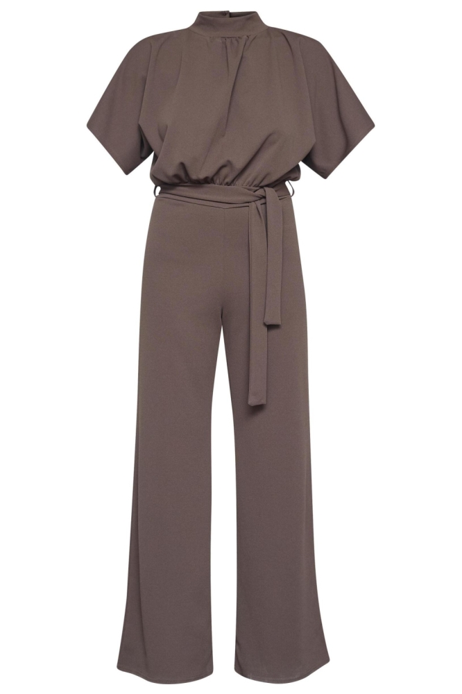SisterS point bruine dames jumpsuit | Vooraanzicht