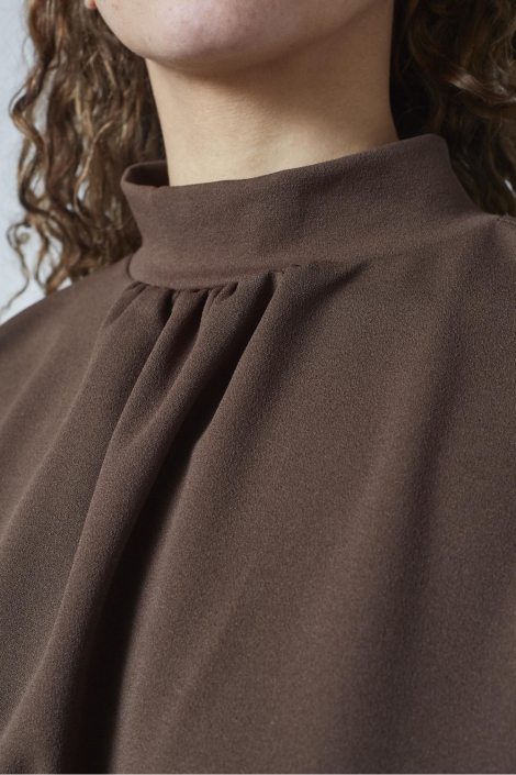 SisterS point bruine dames jumpsuit | Close up
