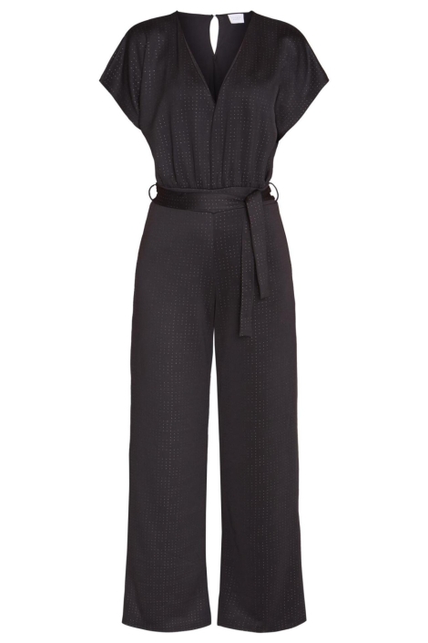 SisterS point zwarte dames jumpsuit | Vooraanzicht